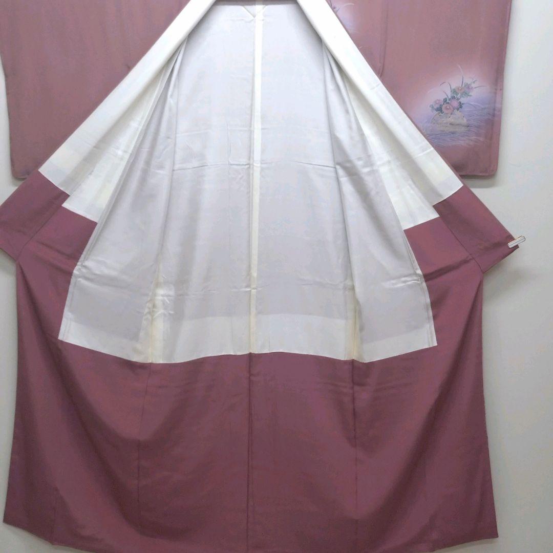 765　半額セール　正絹　十日町友禅　未使用品　証紙付　訪問着 　4点フルセット