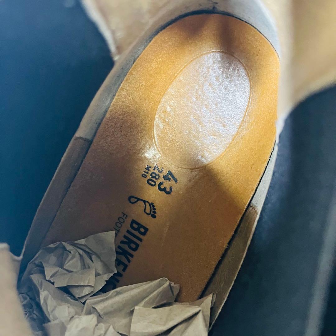 Birkenstockビルケンシュトック スタロンサイドゴアブーツ43黒28希少