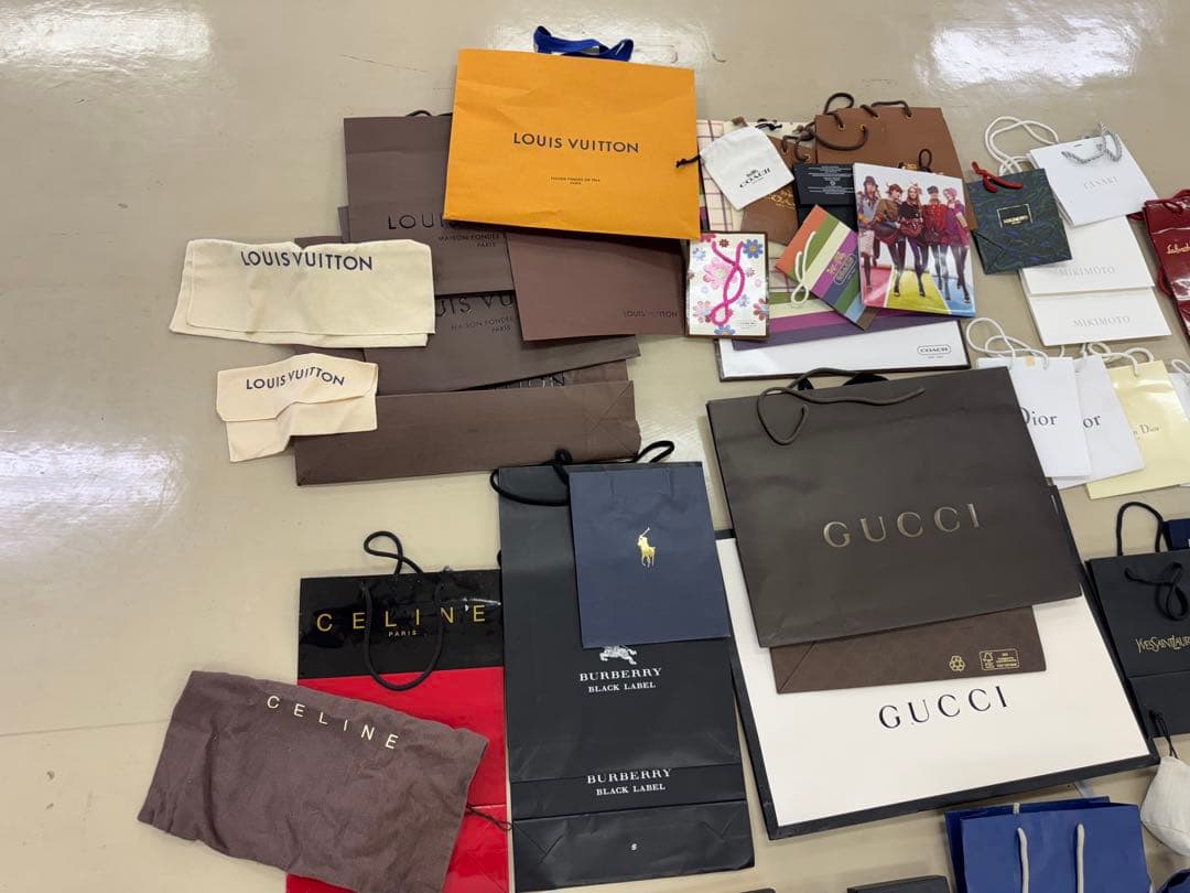 ブランドショッパー　ジュエリーケース　時計空箱　コマ　まとめ売り