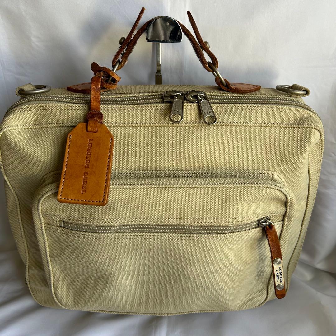 【美品】LUGGAGE LABEL パワーダック 3way 希少廃盤 吉田カバン