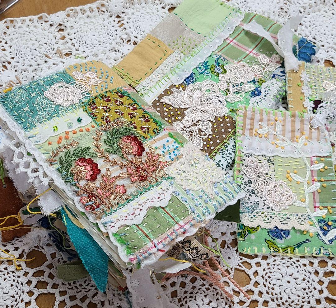 タズちゃん様　junkjournal　ジャンクジャーナル　パッチワーク