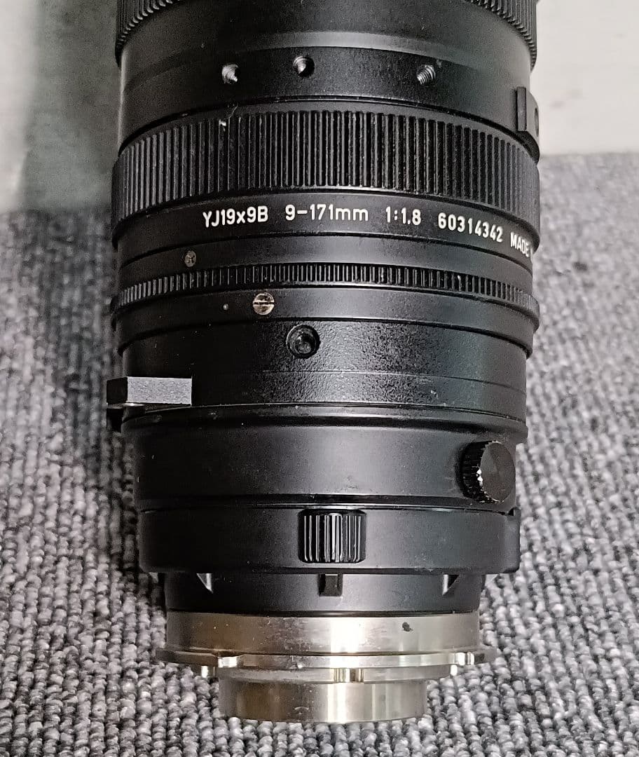 Canon BCTVズームレンズ、YJ19☓9B 9-171mm 1∶1.8
