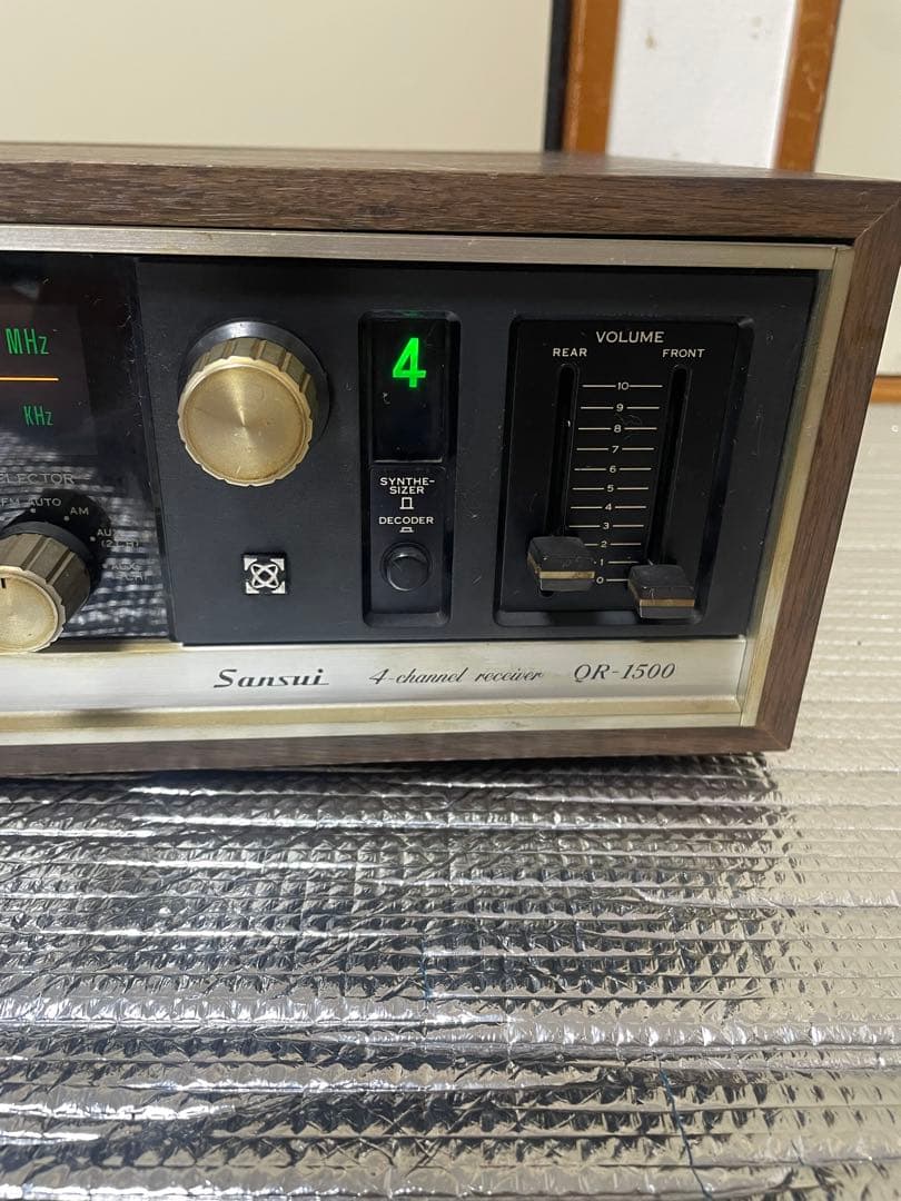 Sansui QR-1500 4チャンネル受信機 アンプ