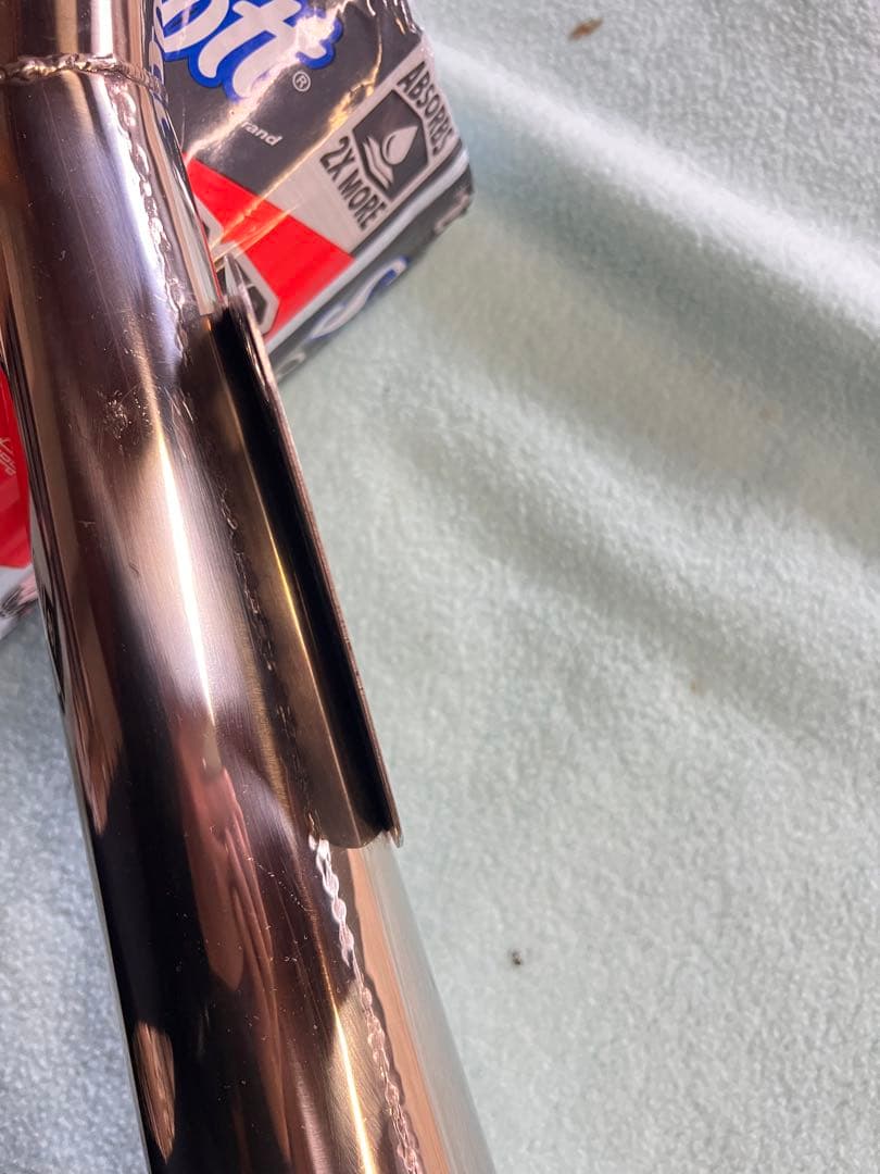 SR400 ペイトンプレイス メガホンアップマフラー