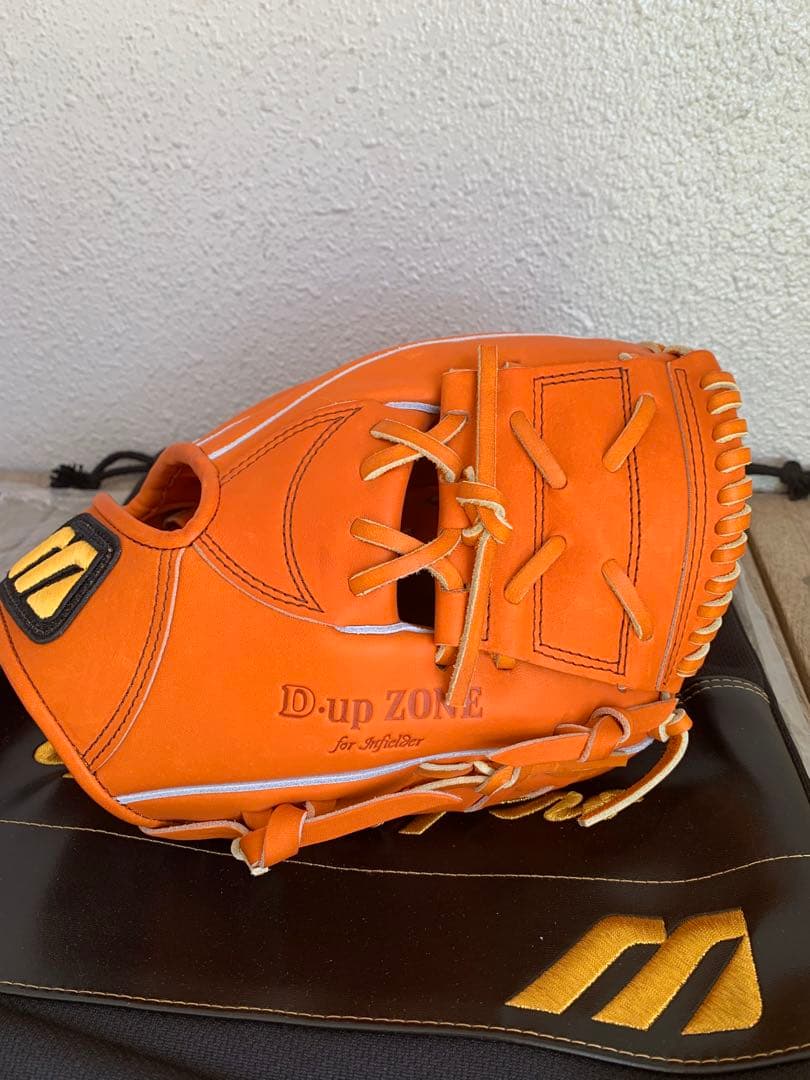 復刻ミズノプロ Mマーク 硬式内野グラブ D-up Zone