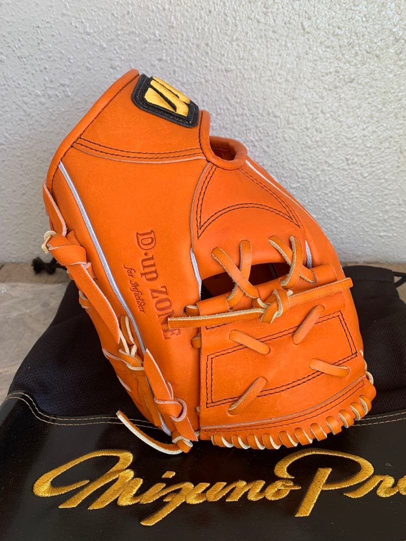 復刻ミズノプロ Mマーク 硬式内野グラブ D-up Zone