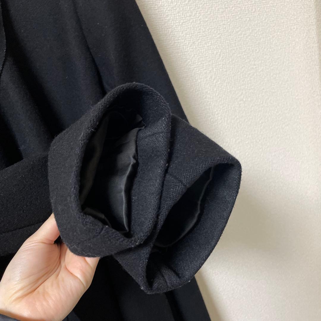 ALL SAINTS オールセインツ アシンメトリーウールコート