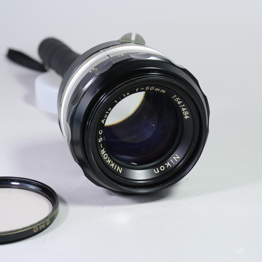 ☆完全動作☆良品 Nikon F ブラックアイレベル 50mmＦ1.4＃226