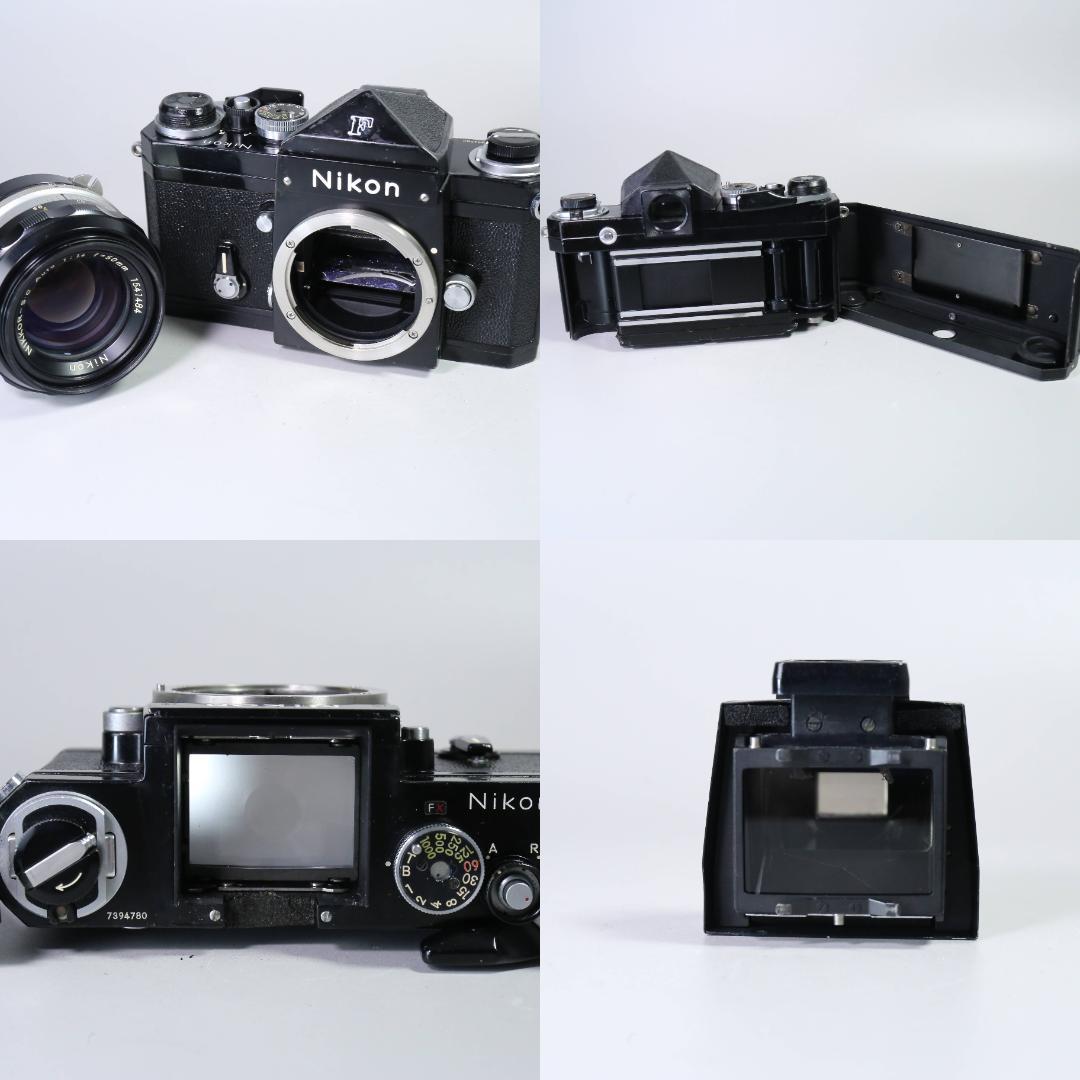 ☆完全動作☆良品 Nikon F ブラックアイレベル 50mmＦ1.4＃226