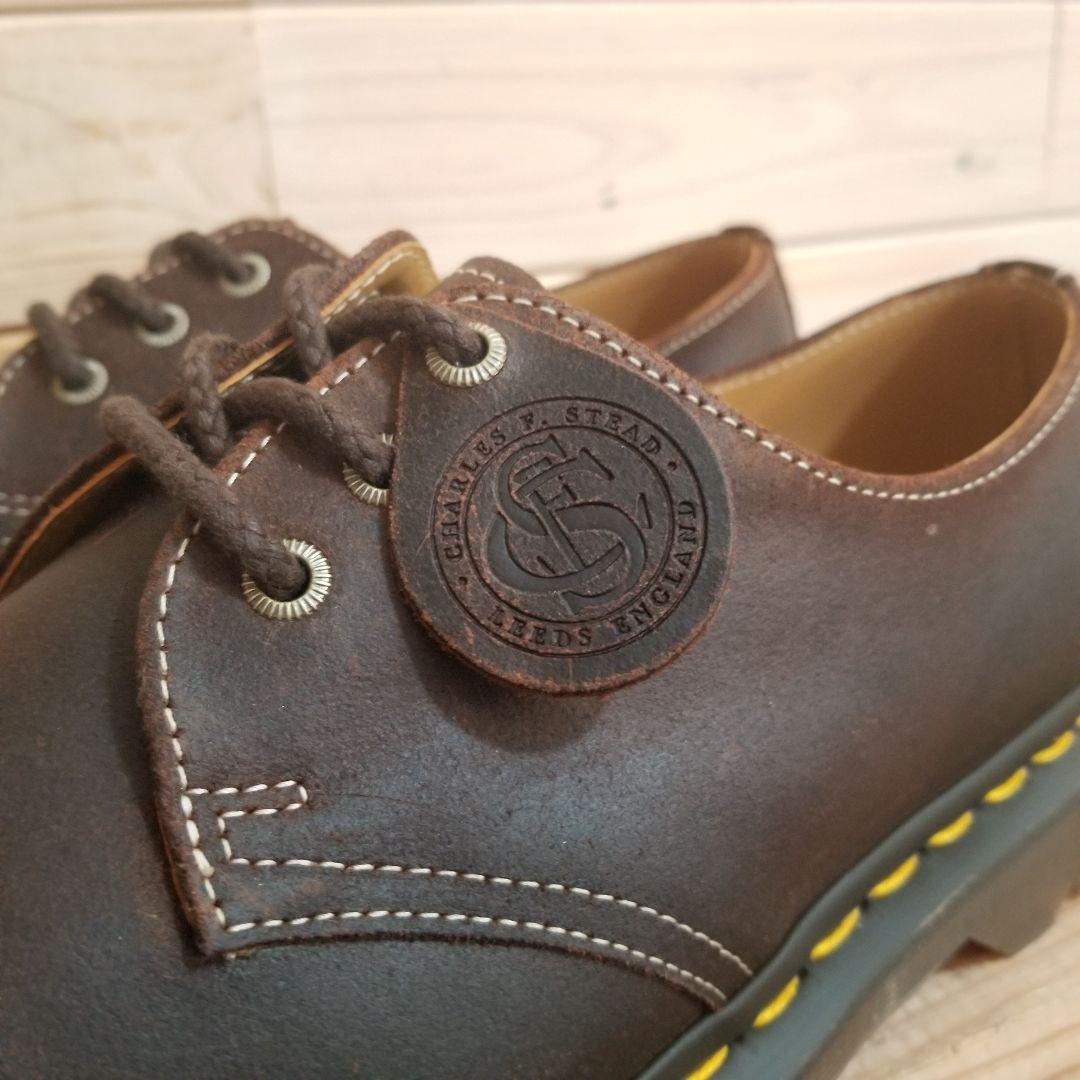 未使用　Dr.martens 1461 イングランド製　3ホール　26.0　茶