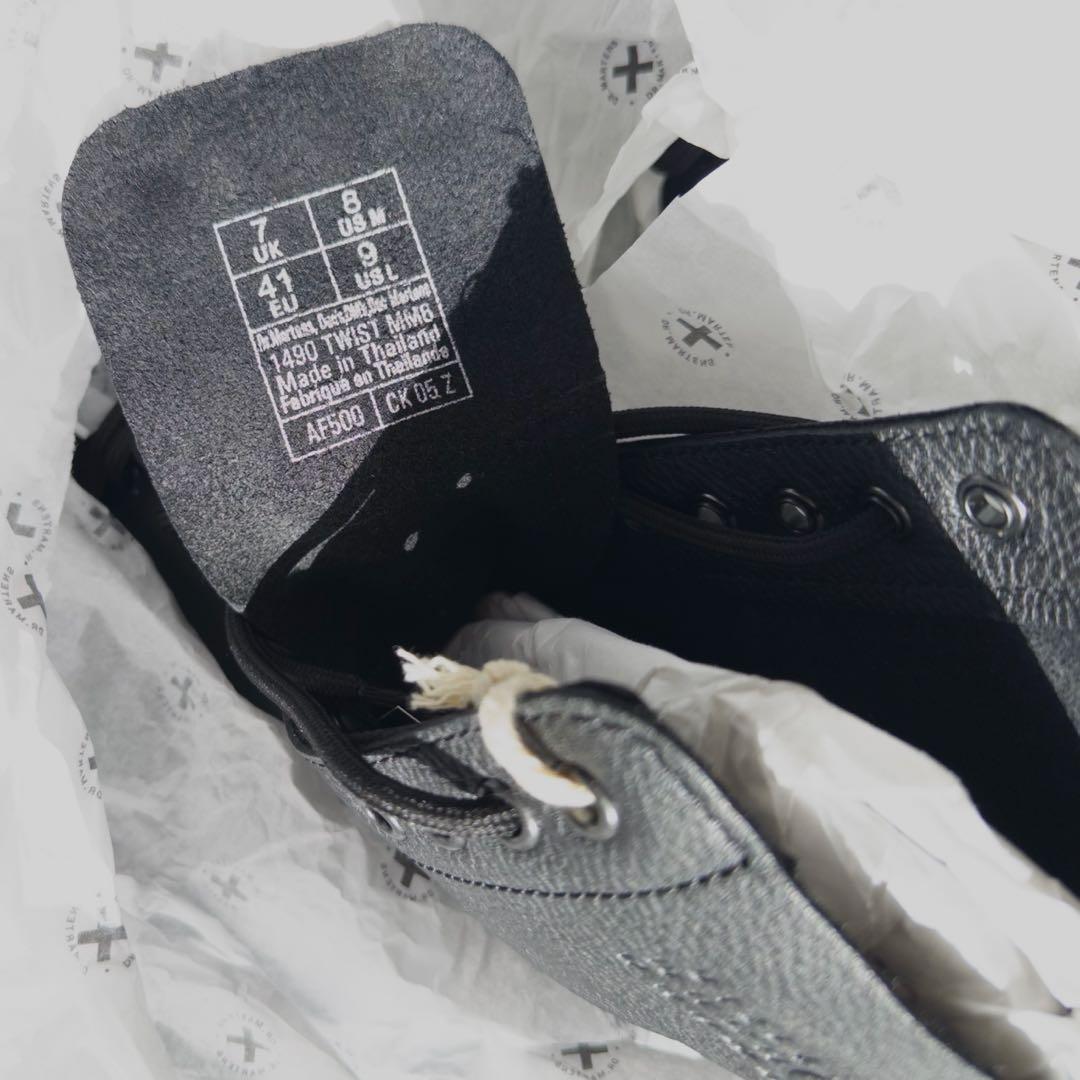 靴 MM6 x Dr. Martens 1490 TWIST MM6 10 UK7