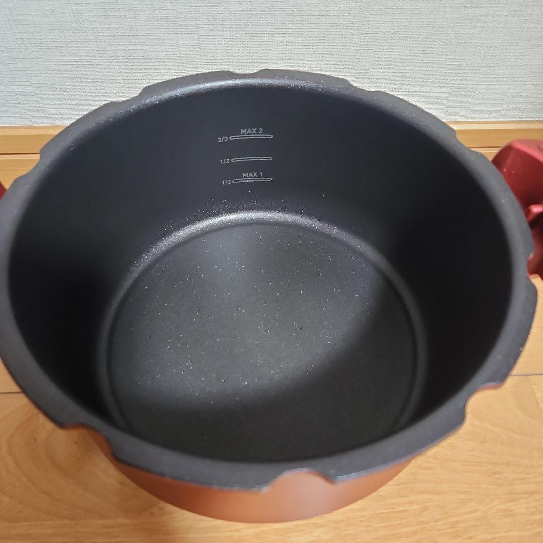 T-fal ティファール 圧力鍋 クリプソ ミニット デュオ ルージュ 5.2L
