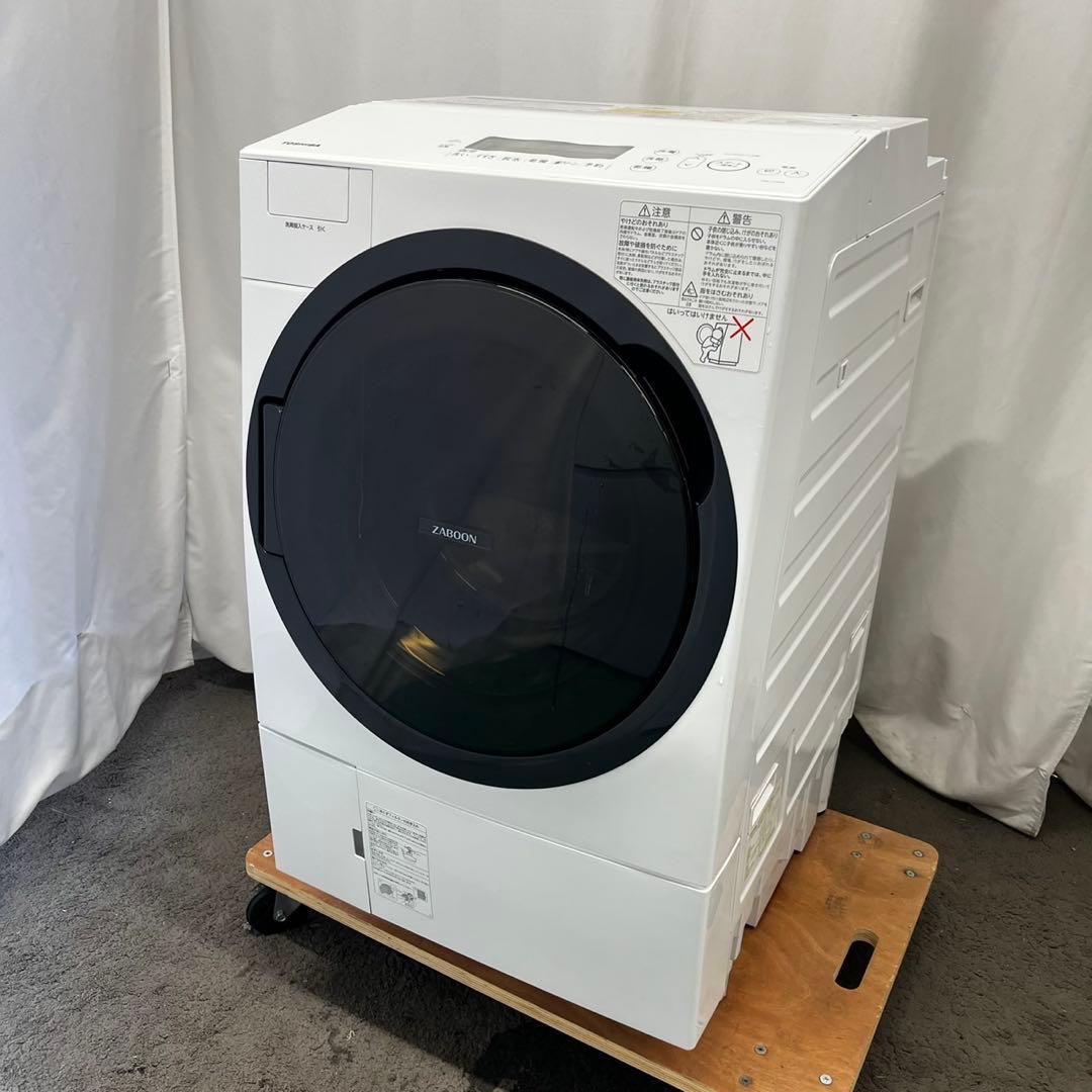 138❤️ドラム式洗濯機　東芝　11キロ　乾燥付き　ザブーン　安い　中古　設置無料
