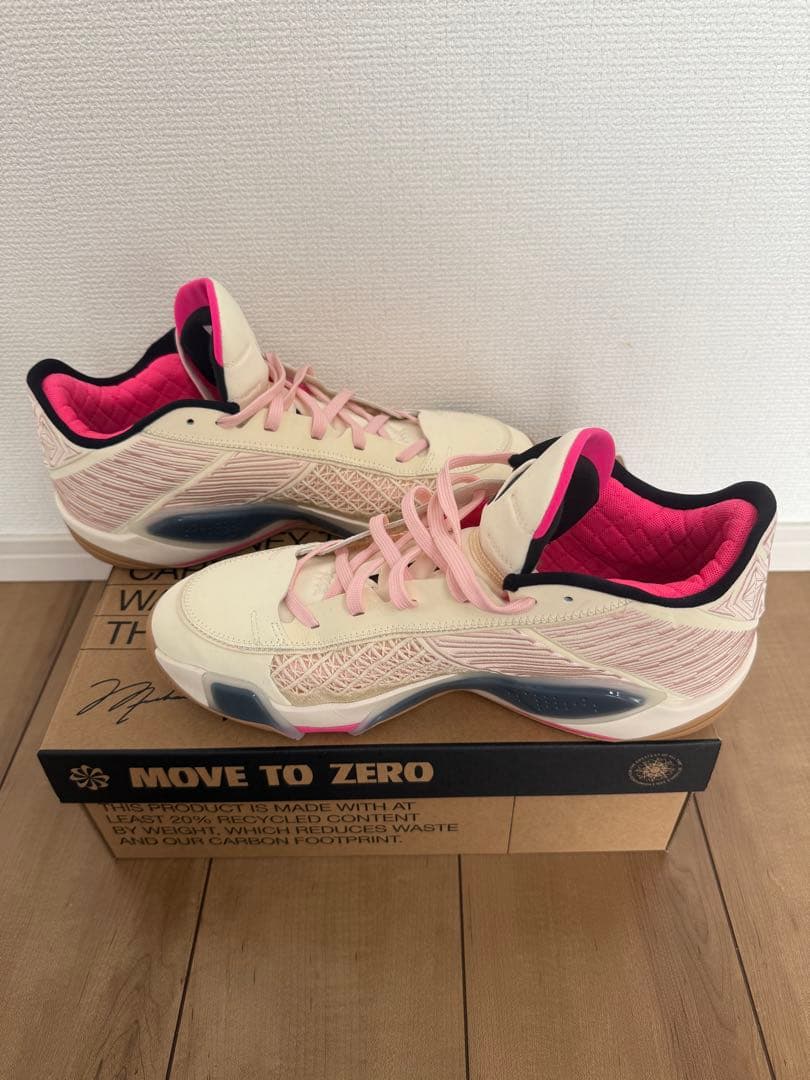 28.5cm エアジョーダン38ロー PF ココナッツミルク