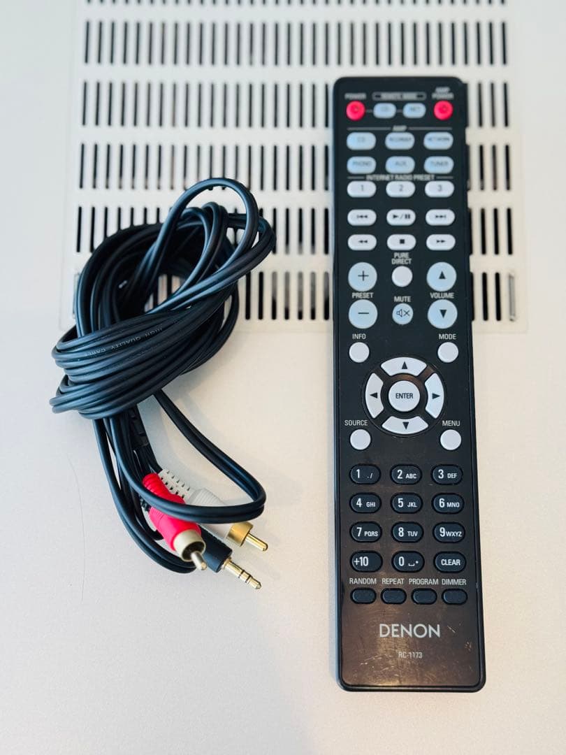 DENON プリメインアンプ PMA-390RE シルバー