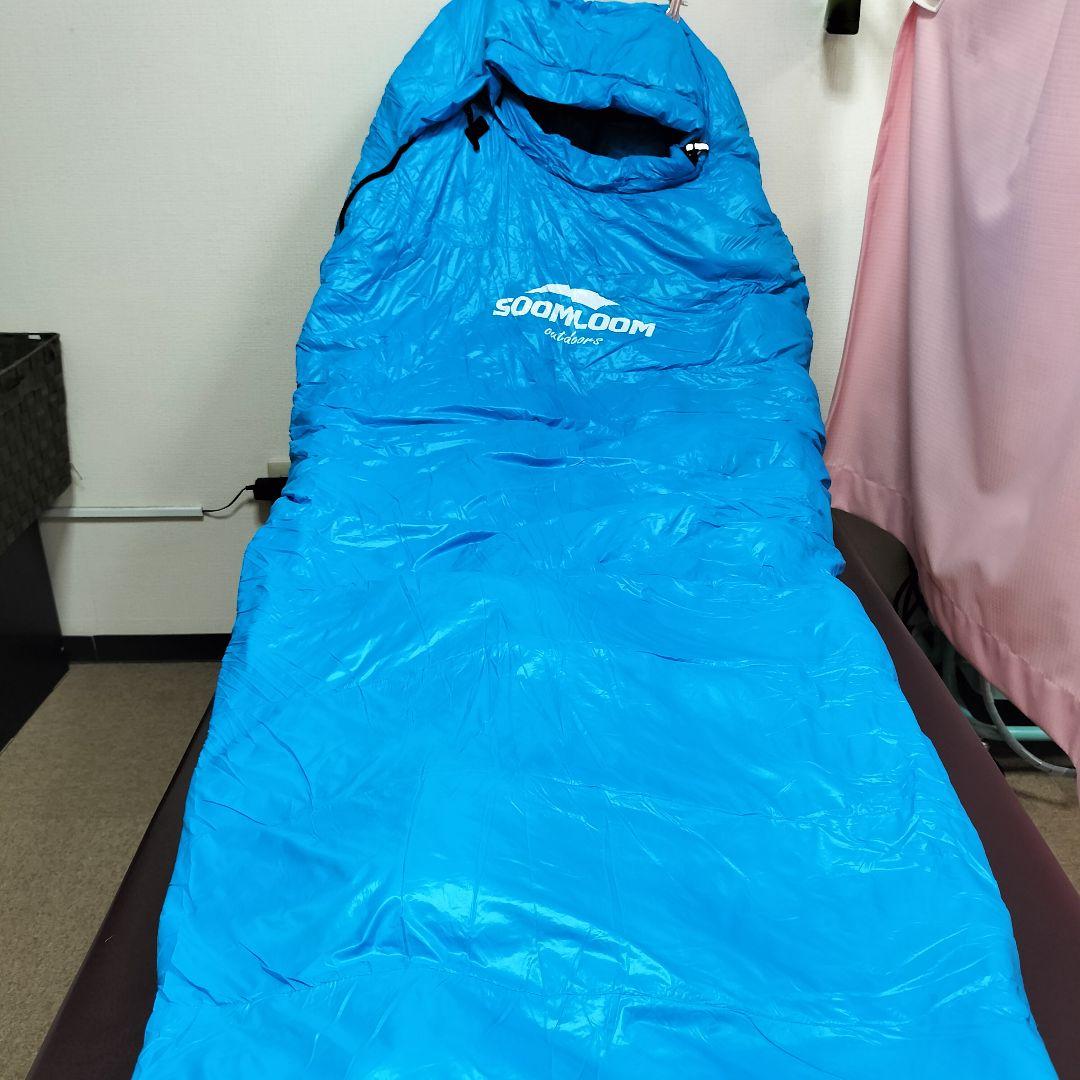SOOMLOOM 1000g ダウン 寝袋 シュラフ　マミー型　スームルーム