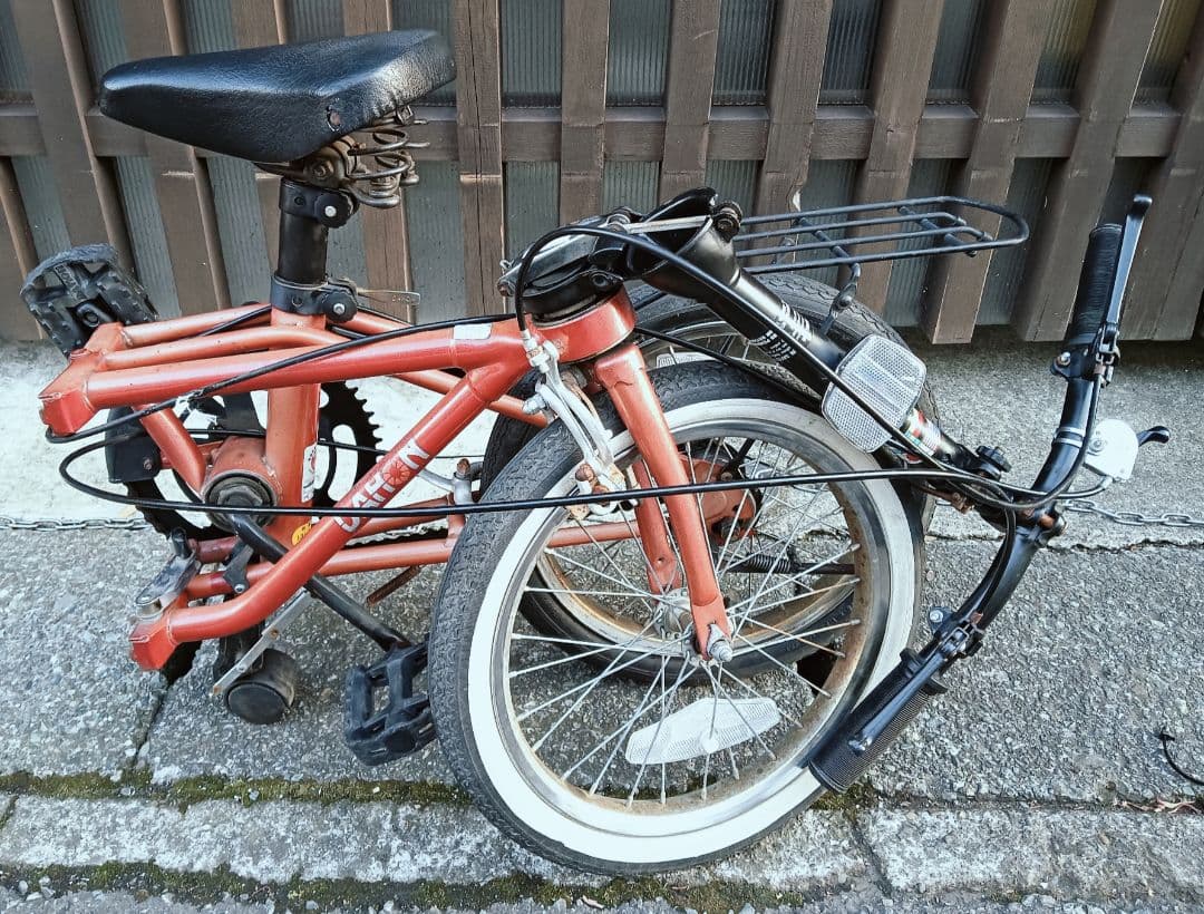 引取り限定 DAHON オールドダホン 折りたたみ自転車 マニュアル 取説付