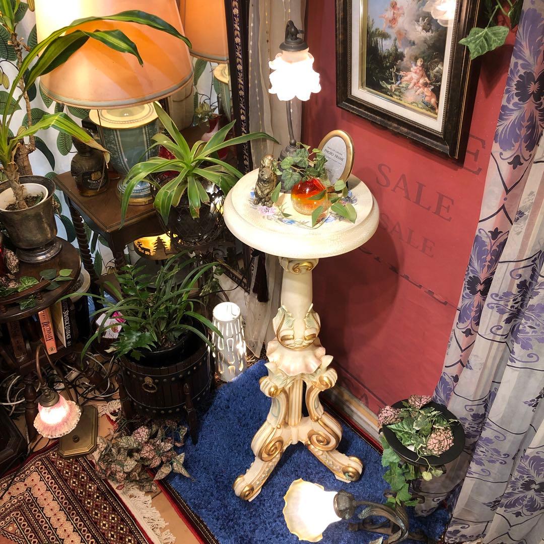 ロココ調　ヨーロピアン　アンティーク　アクセント　スタンド