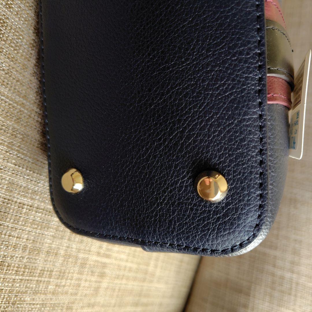 【新品未使用品】Paul Smith 2wayハンドバッグ ネイビー