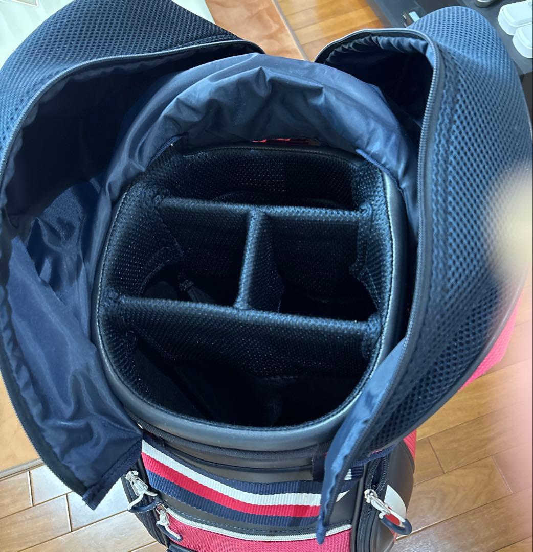   キャディバッグ ピンク/ネイビー9.0型3.6kg