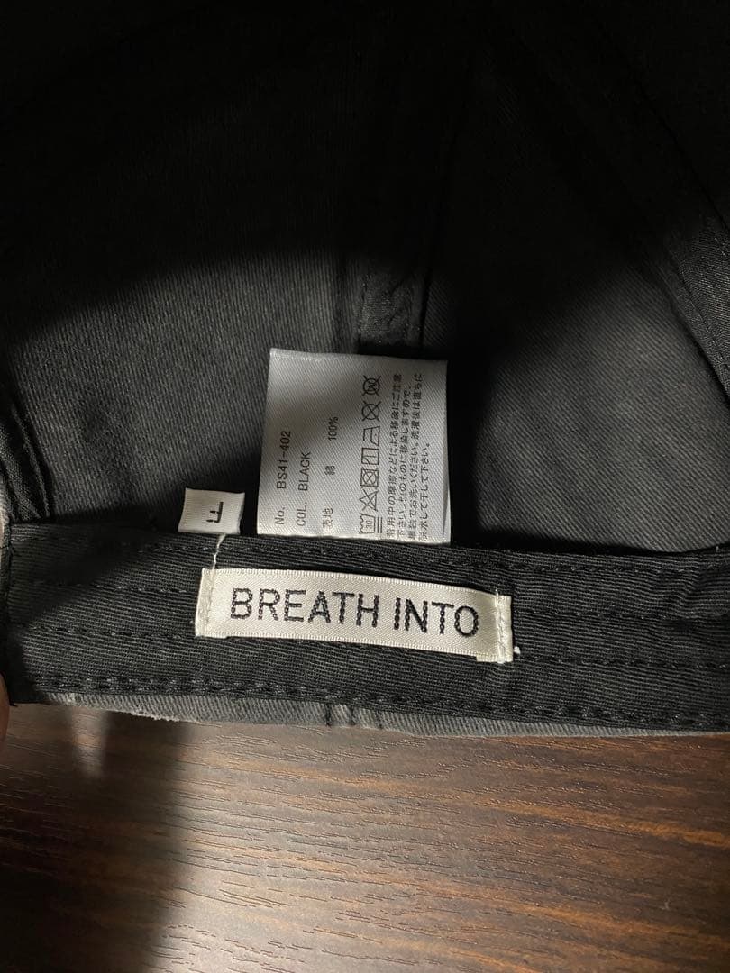 BREATH INTO ピグメントダイデストロイドキャップ