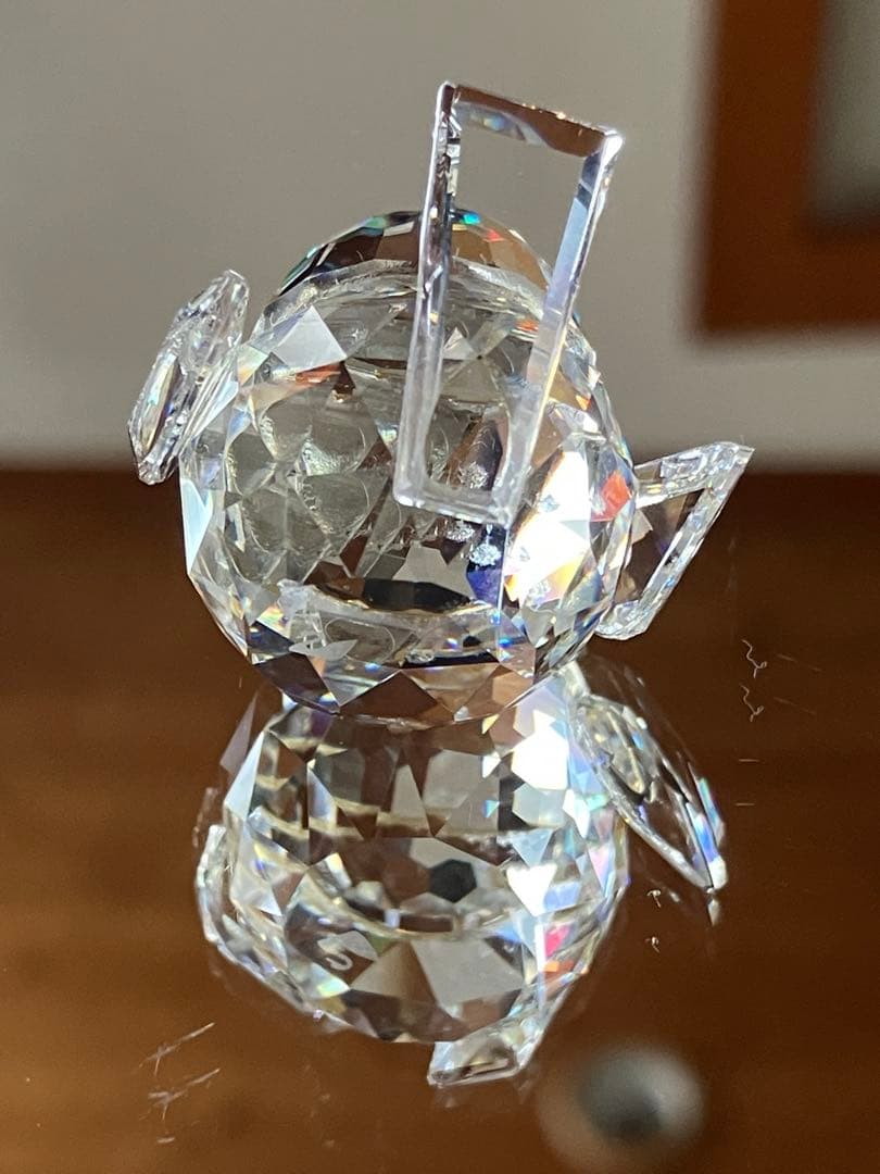 SWAROVSKI スワロフスキー 1988年 廃盤品 置物 鳥 スズメ 希少