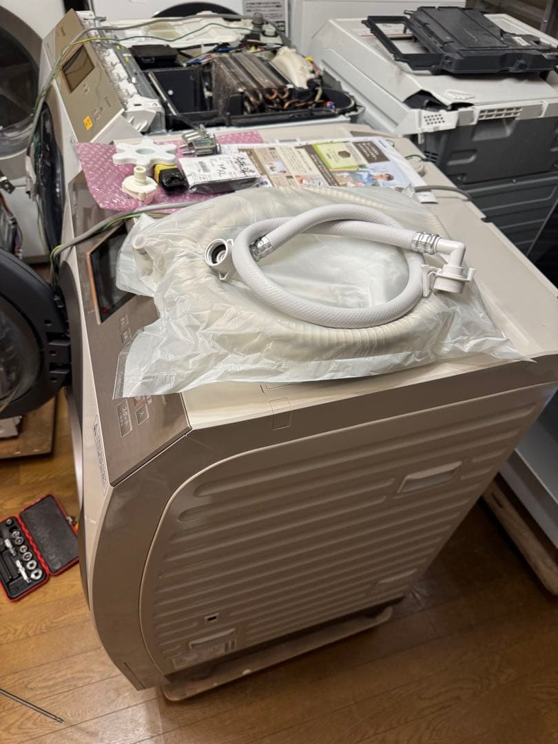 動作保証3ケ月　パナソニック　ドラム式洗濯機 NA-VX900AL 分解清掃済み