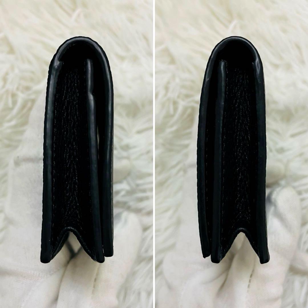 新品✨付属完備✨LOEWE 名刺入れ カードケース アナグラム レザー ブラック