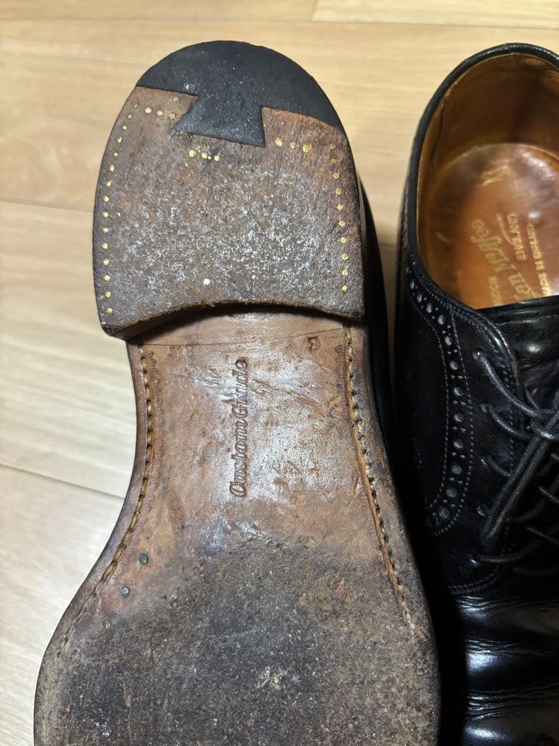 Alan McAfee ウィングチップ ダービーシューズ