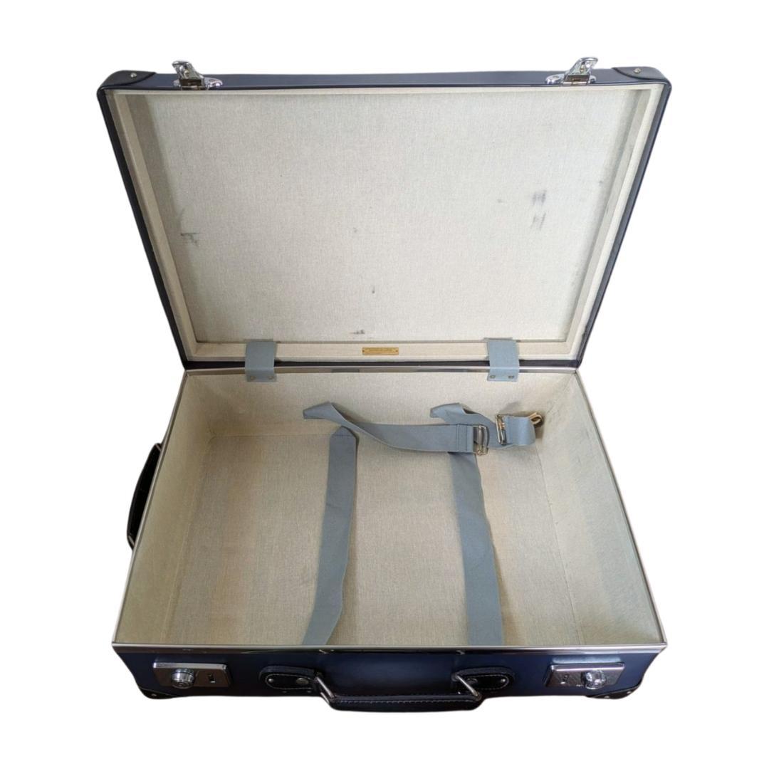 GLOBE TROTTER グローブトロッター スーツケース ネイビー 二輪