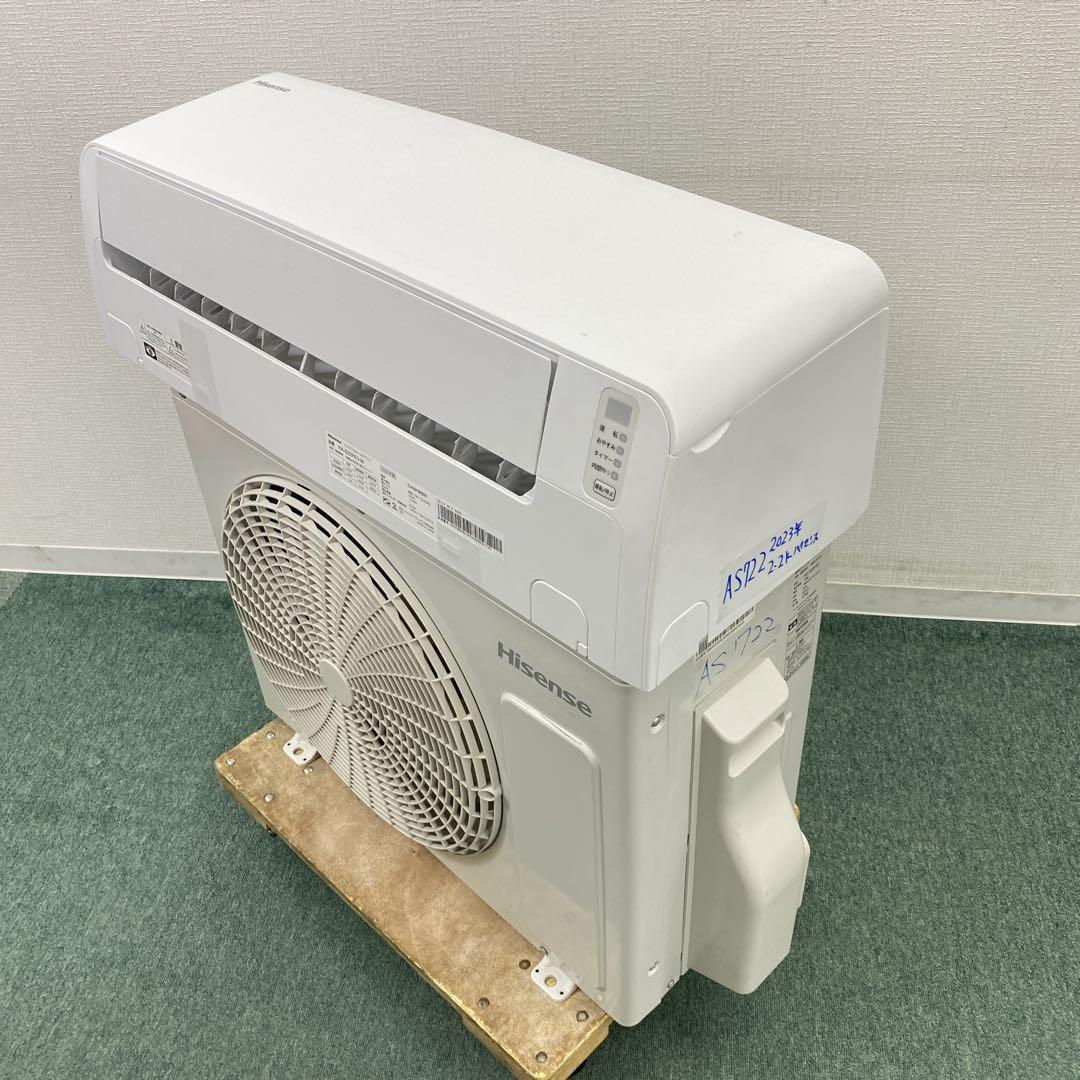 送料無料＊エアコン ハイセンス 2023年製 6畳用＊大阪 AS722