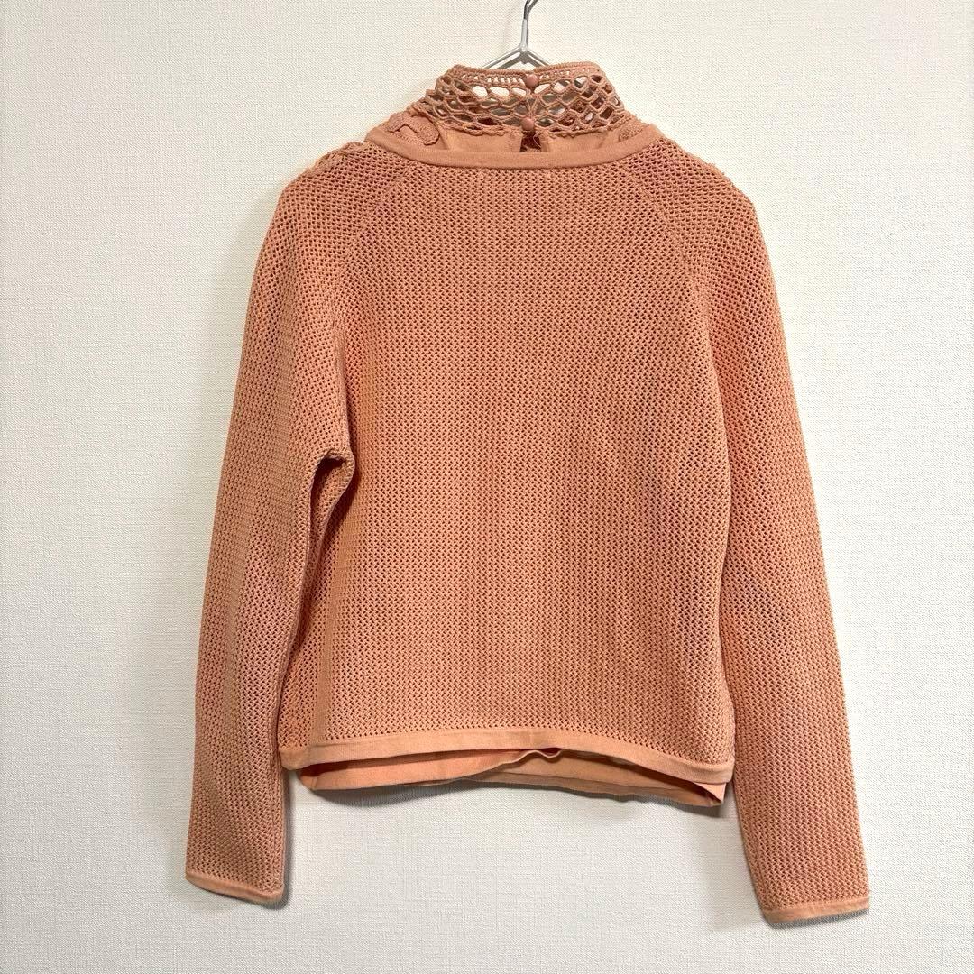 VIVIENNE TAM ヴィヴィアンタム　アンサンブル　カーディガン　ピンク