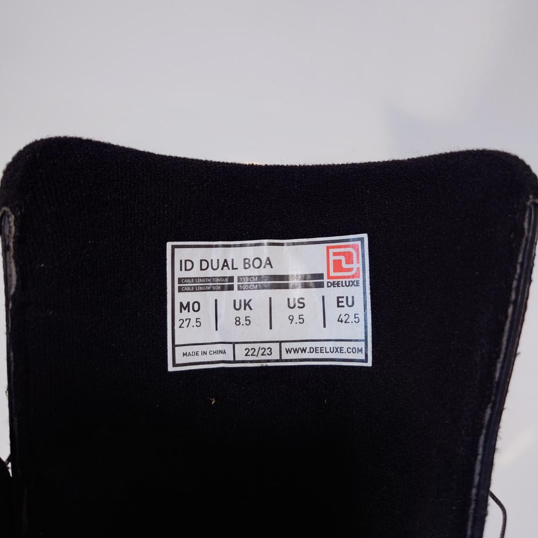 DEELUXE　ID DUAL BOA　27.5㎝　22ー23モデル成型無料