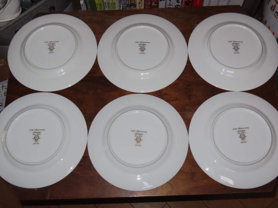専用　ノリタケ100周年　21ｃｍプレート6枚　クイーンズヘリテージシリーズ