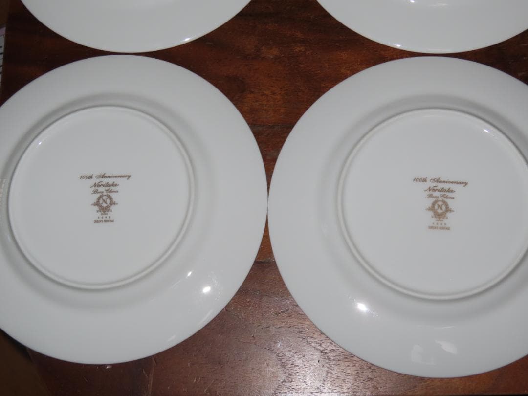 専用　ノリタケ100周年　21ｃｍプレート6枚　クイーンズヘリテージシリーズ
