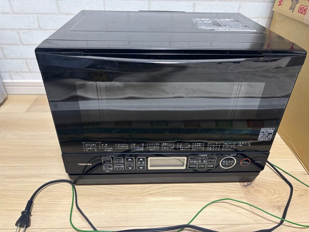 TOSHIBA オーブンレンジ ER-TD70 ブラック