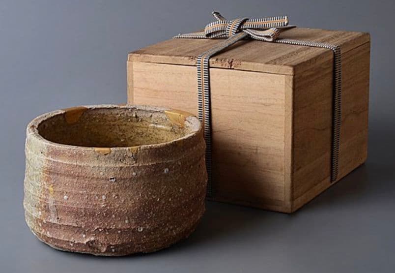 T*u様 【時代　古信楽建水】桃山陶　金継ぎ　茶道具　李朝　高麗　茶碗　樂吉左衞