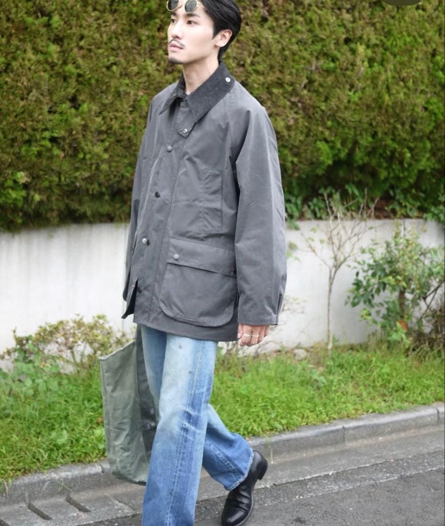 ぐ*ー様 barbour beaufort グレー　40