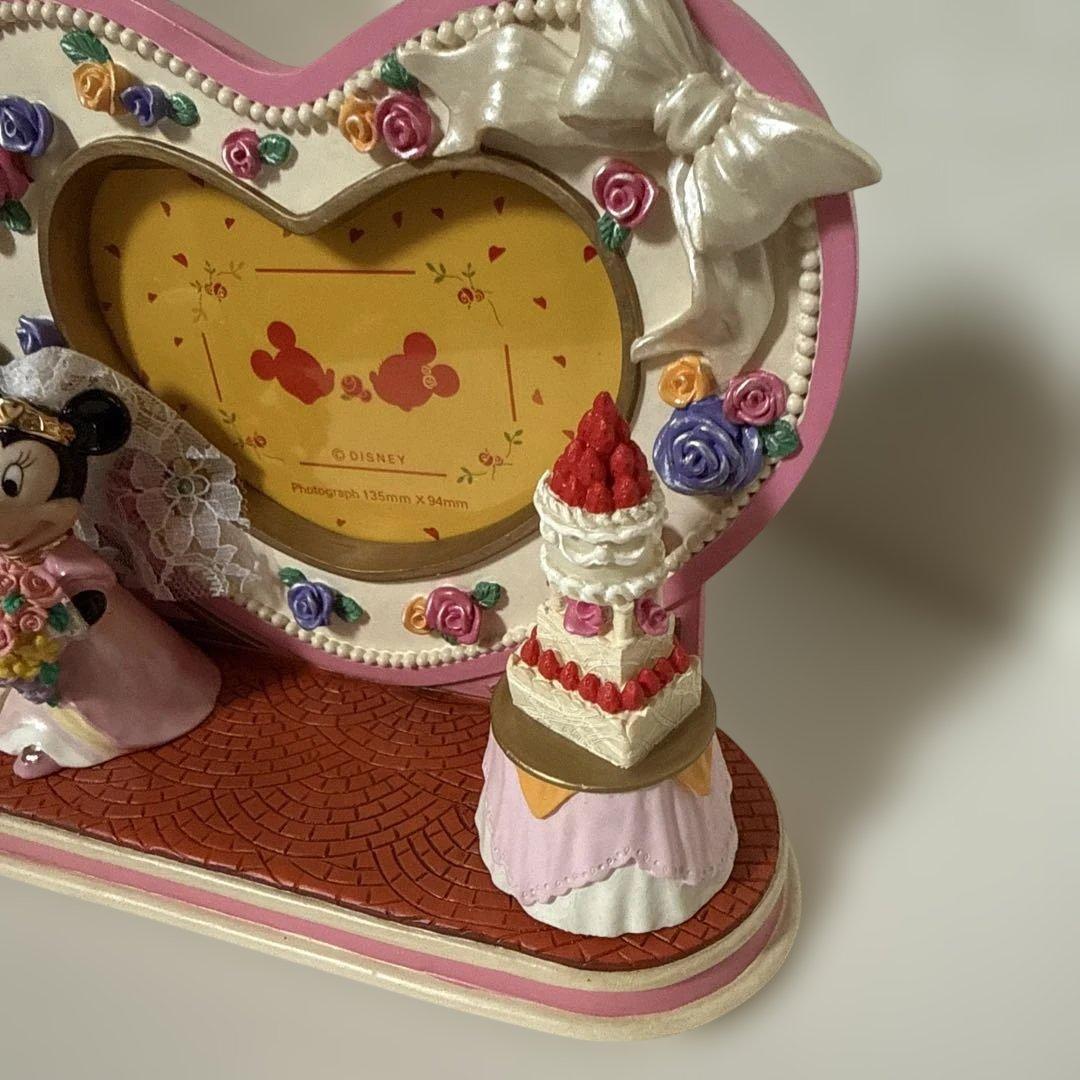 【希少】ディズニー　結婚式フォトフレーム　ウエディングフォト　ミッキー　ミニー