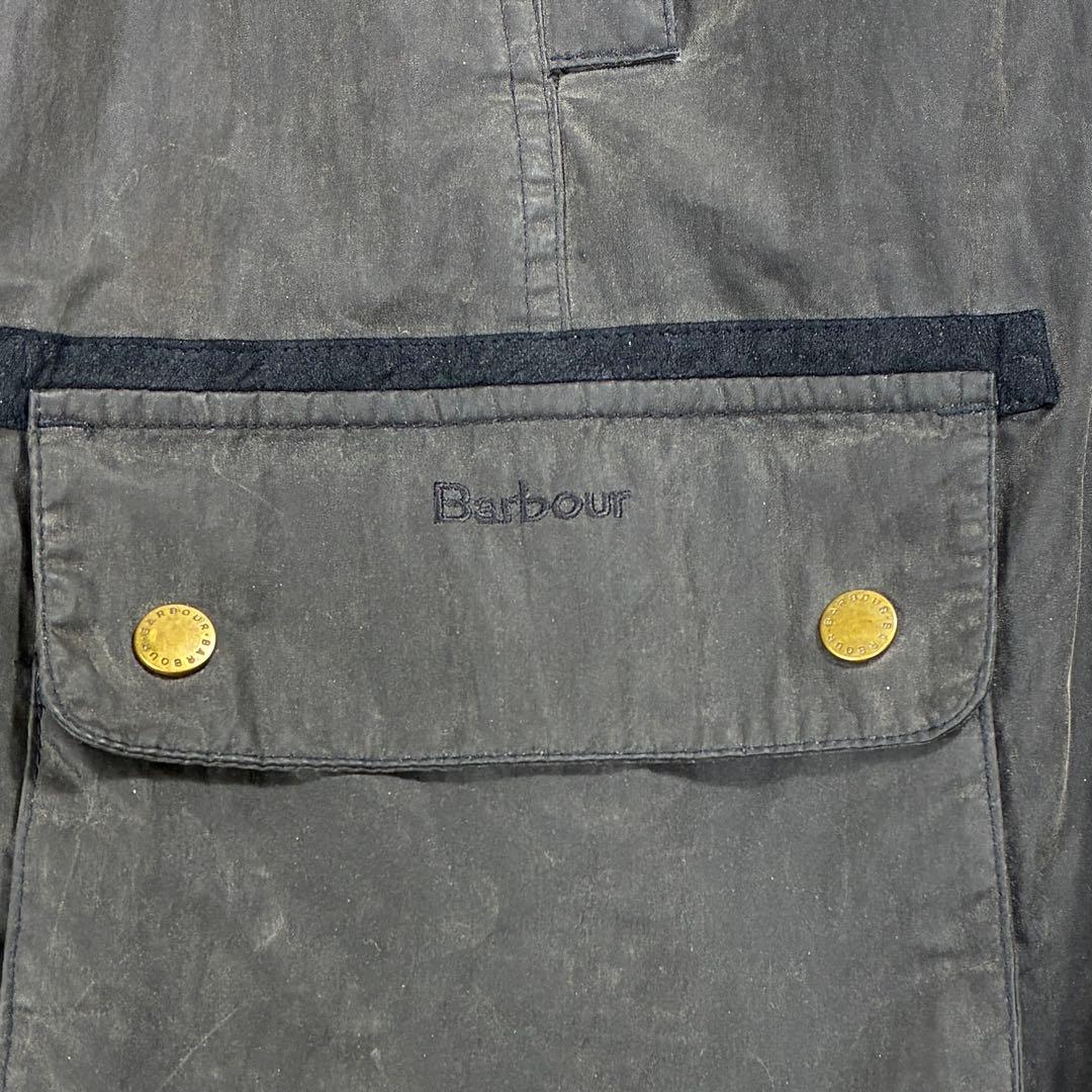 か*ん様 90s英国製 バブアー ビデイル オイルドジャケット ファー フード取