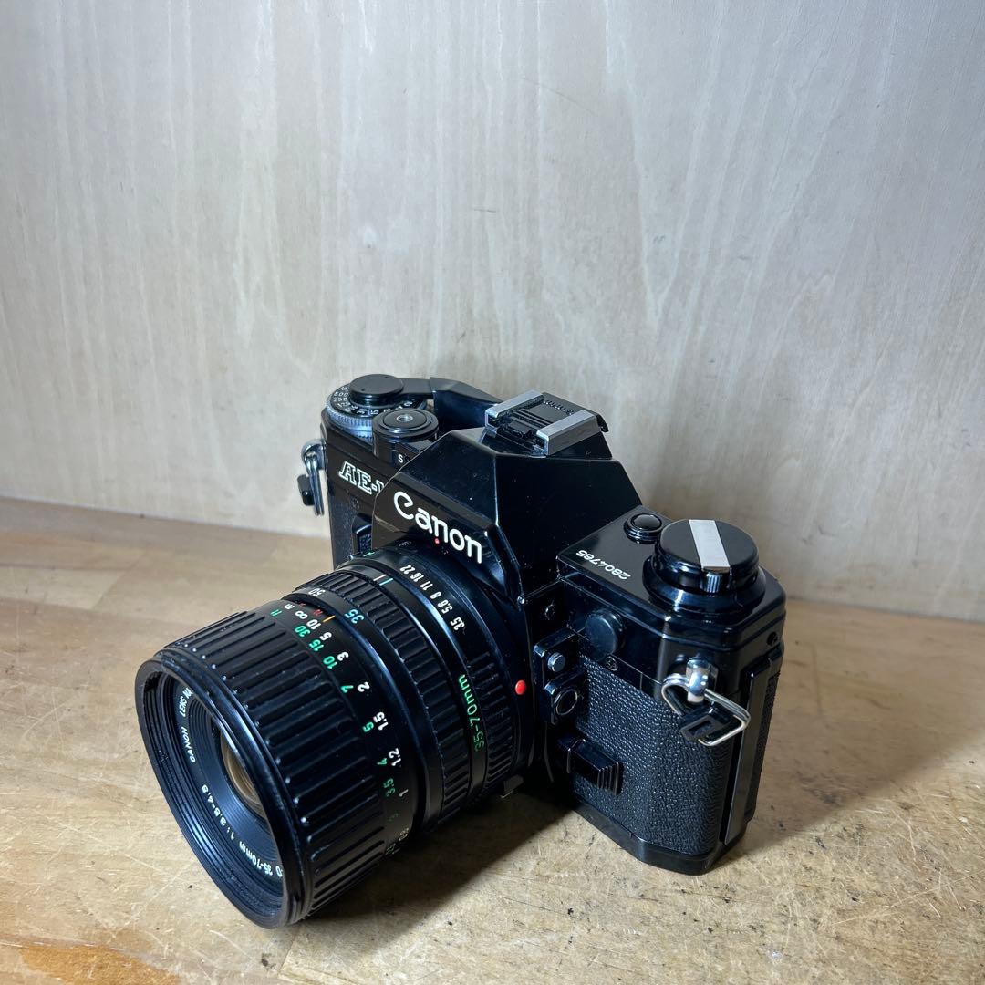 Canon AE-1 +FD35-70 f3.5-4.5 鳴きなし完動美品