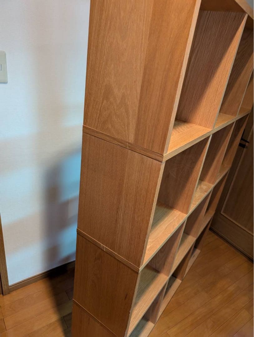 美由紀 無印良品 MUJI スタッキングシェルフ 4×3 シェルフ棚