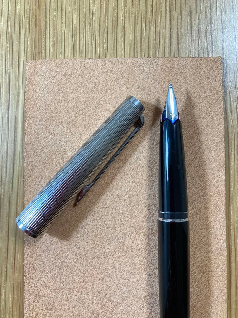 モンブラン 126 万年筆 スターリングシルバー Bニブ 18k