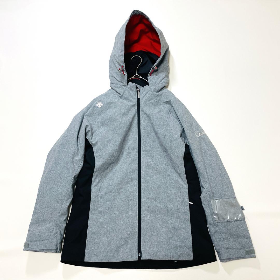 6676【美品】デサント　スキーウェア　上下セット　レディース 大きいサイズ