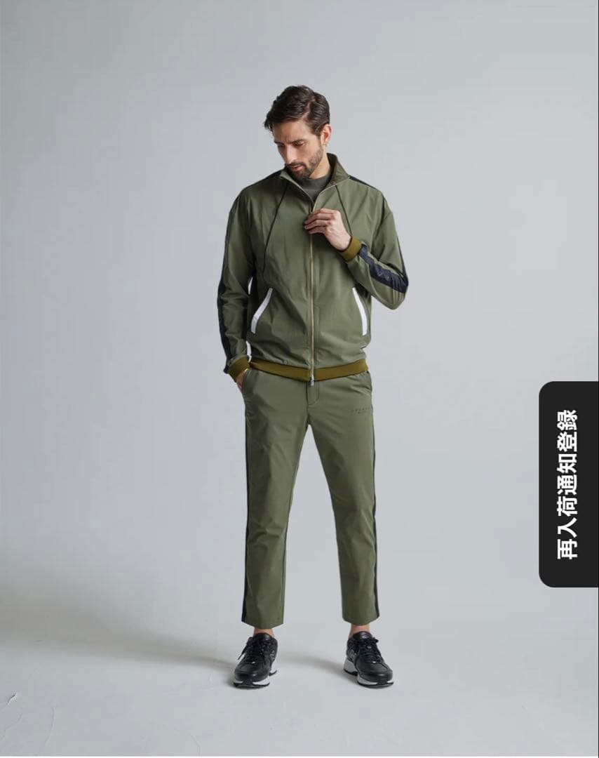 【新品未使用】CRONOS BLACK SIDE LINE PANTS