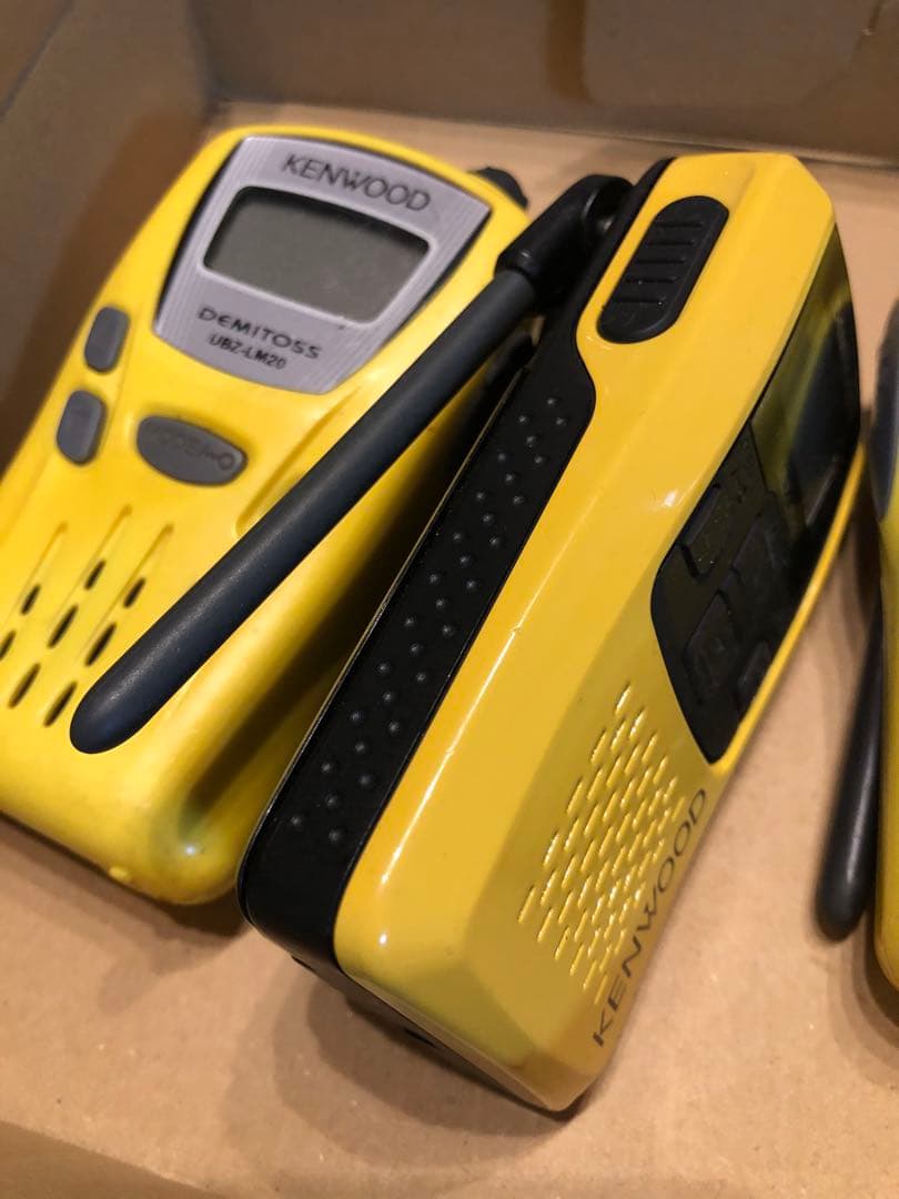 KENWOOD DEMITSOS U62L520 トランシーバー 4台セット