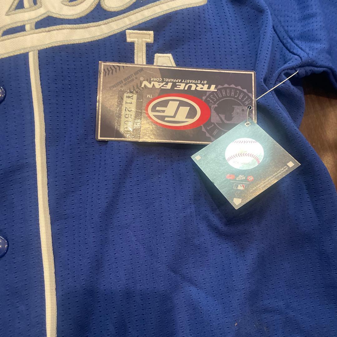 Dodgers ユニフォーム 青 True Fan 海外ものでLサイズです。