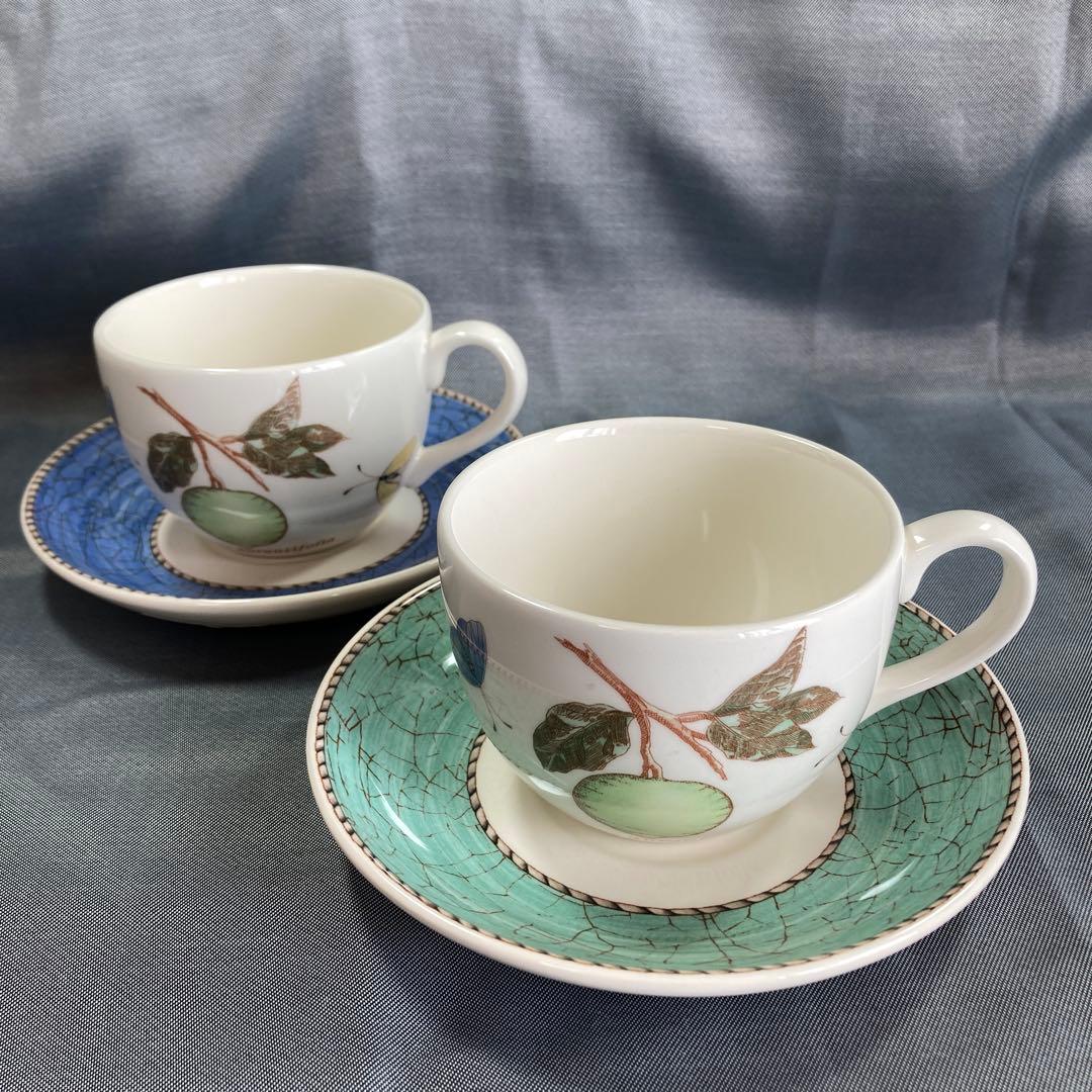 oreoサラズガーデン　カップ＆ソーサー　サラダソーサー　パスタディッシュ