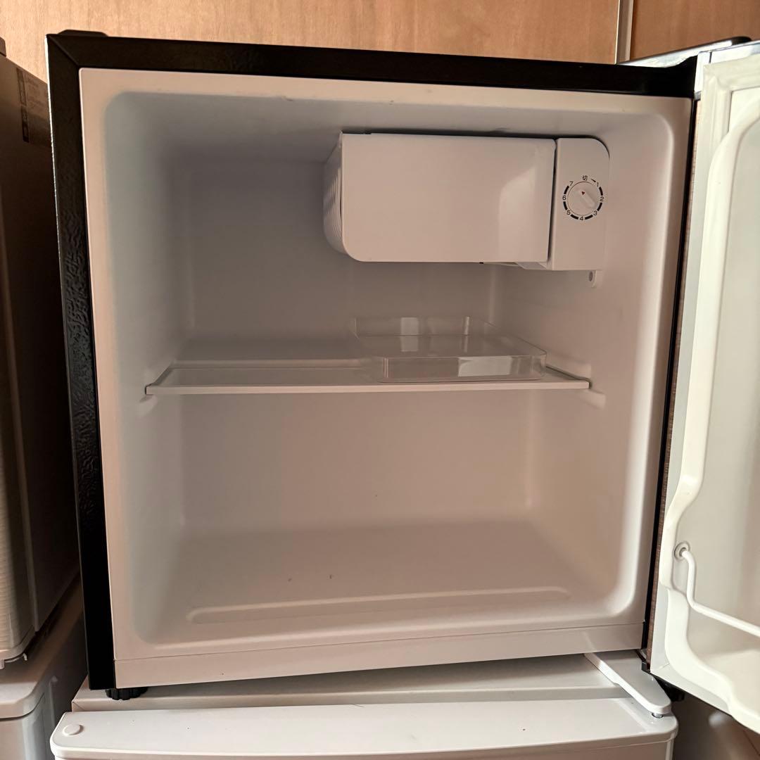 ☆シンプラス 1ドア冷蔵庫☆SP-46L1-WD ブラック木目調