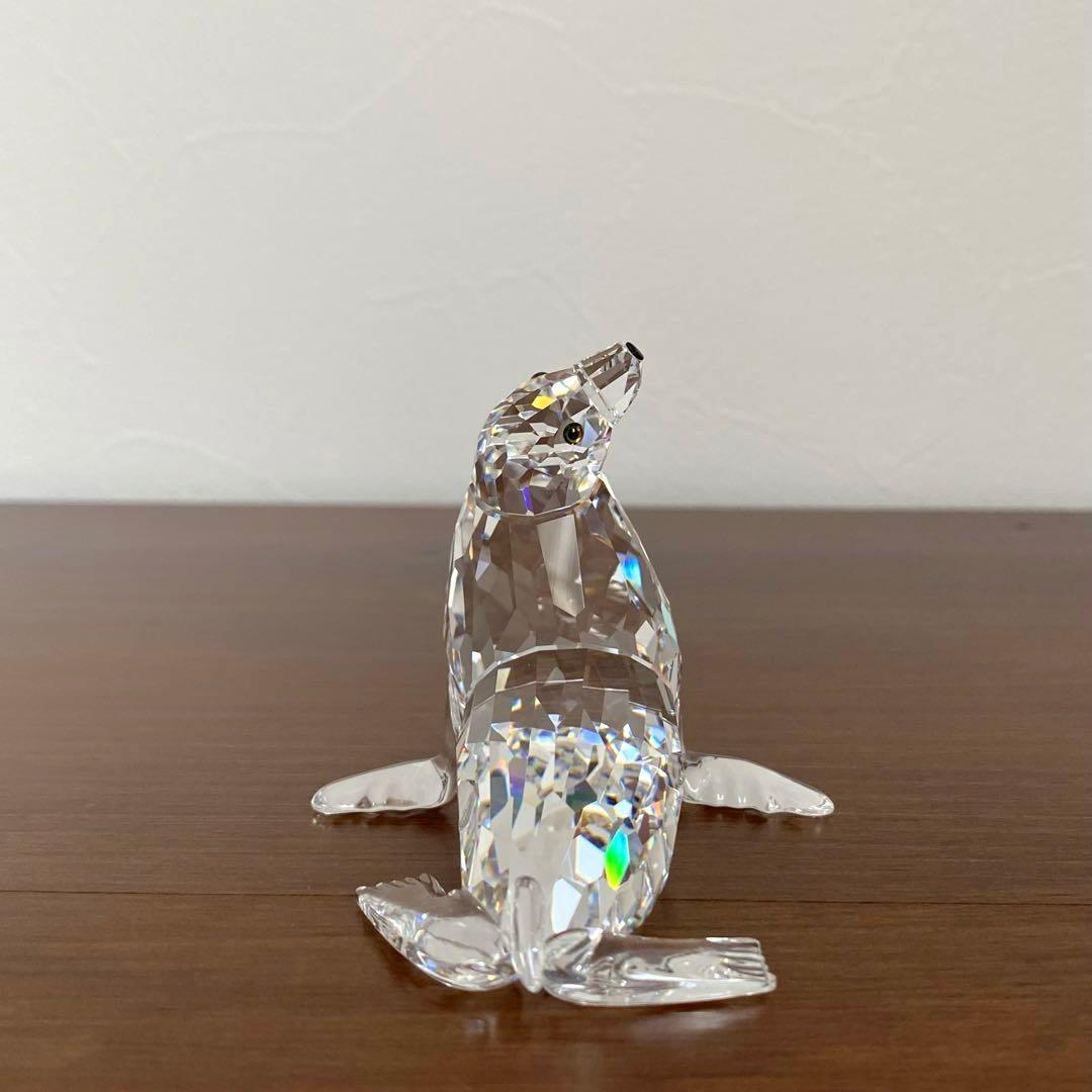 SWAROVSKI スワロフスキー クリスタル アシカ 置物